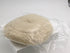 Buff and Shine White Wool Pad 100% Natural White Wool 4 Ply Twist Grip Pad 7.5 inch.