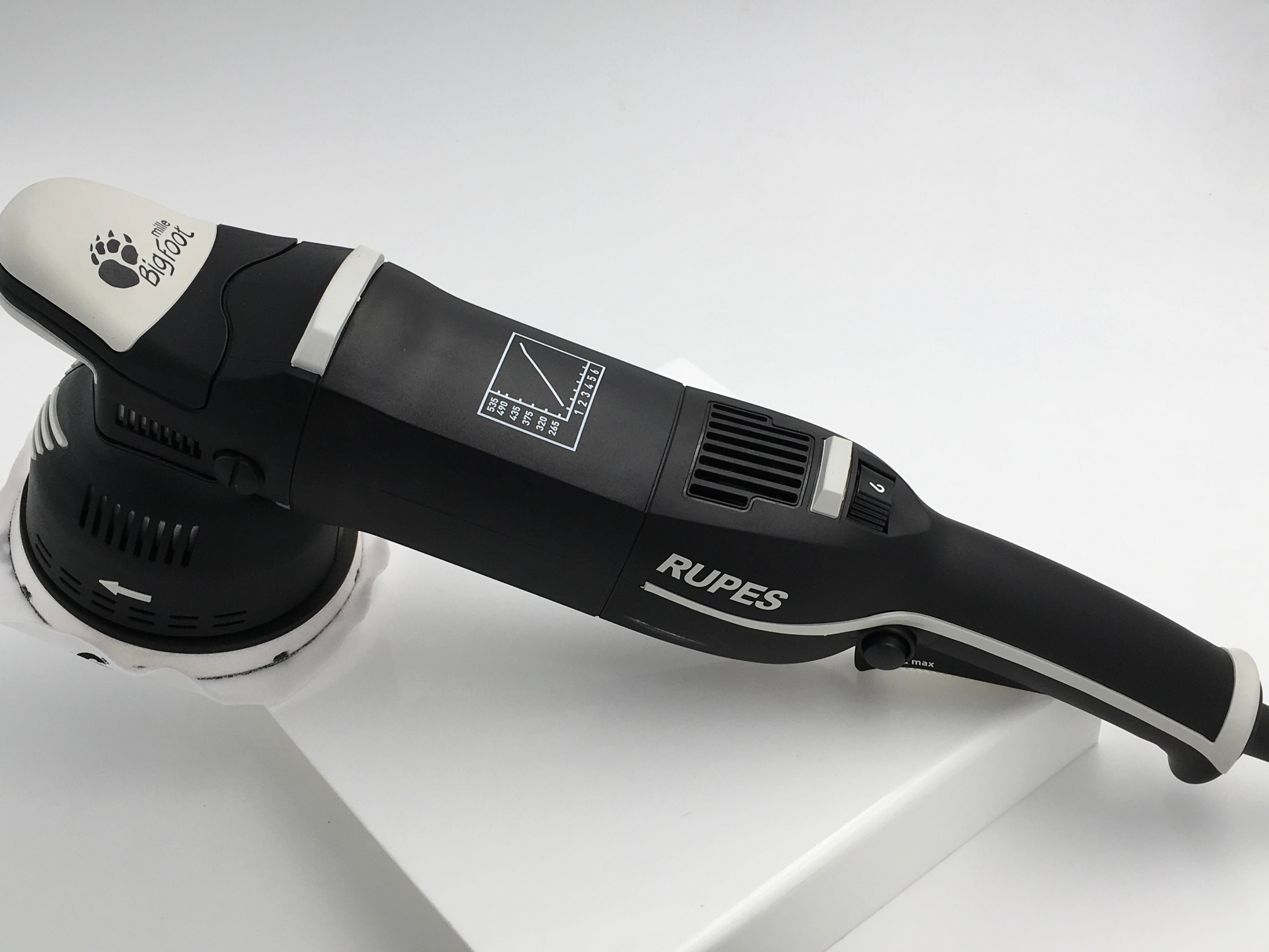 RUPES BigFoot LK900E Mille Gear Driven Polisher for RUPES paint correction and detailing workflows