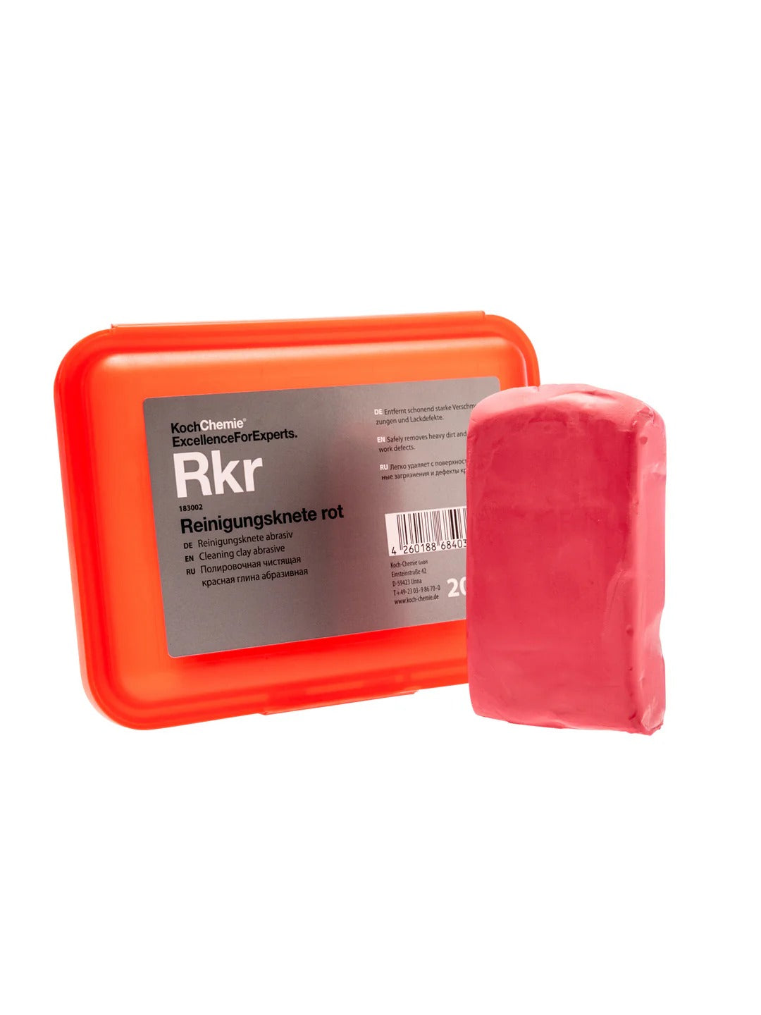 Koch-Chemie Clay Bar Red Abrasive 200g