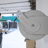 Giraffe Tools Retractable Pressure Hose Reel equipped with a locking mechanism, the hose can be adjusted to any length required, and is oil and