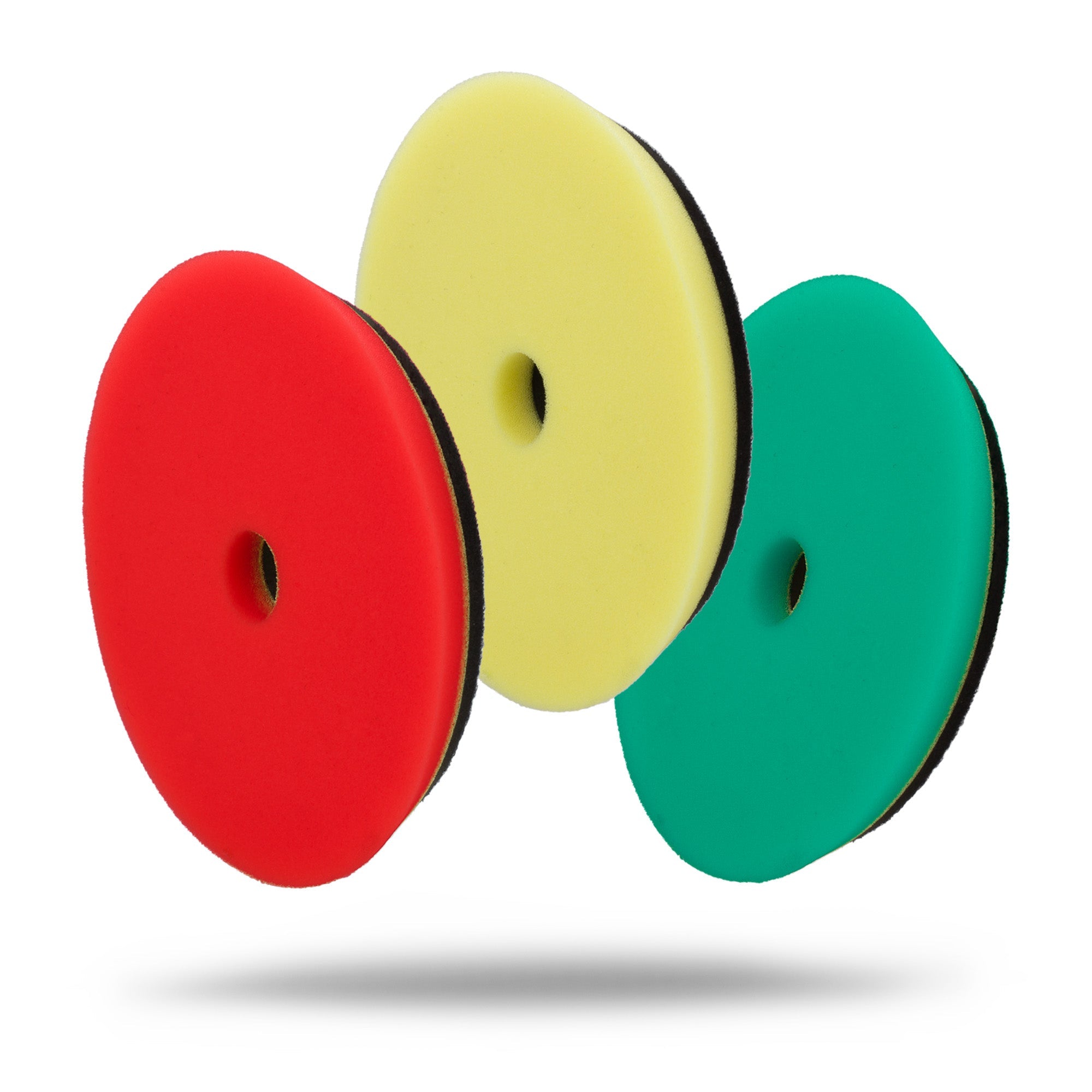 Maxshine Low Profile Rubber Backed Foam Polishing Pads – 5in, 6in - foam polishing pad for paint correction