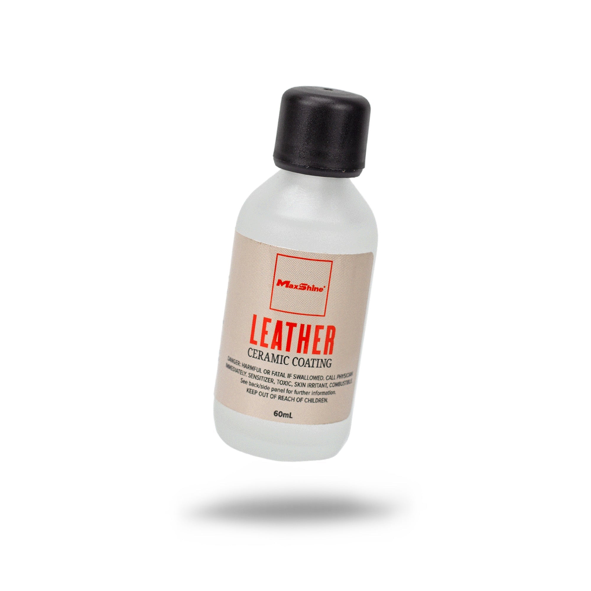 Maxshine Leather Ceramic Coating in use - professional detailing application