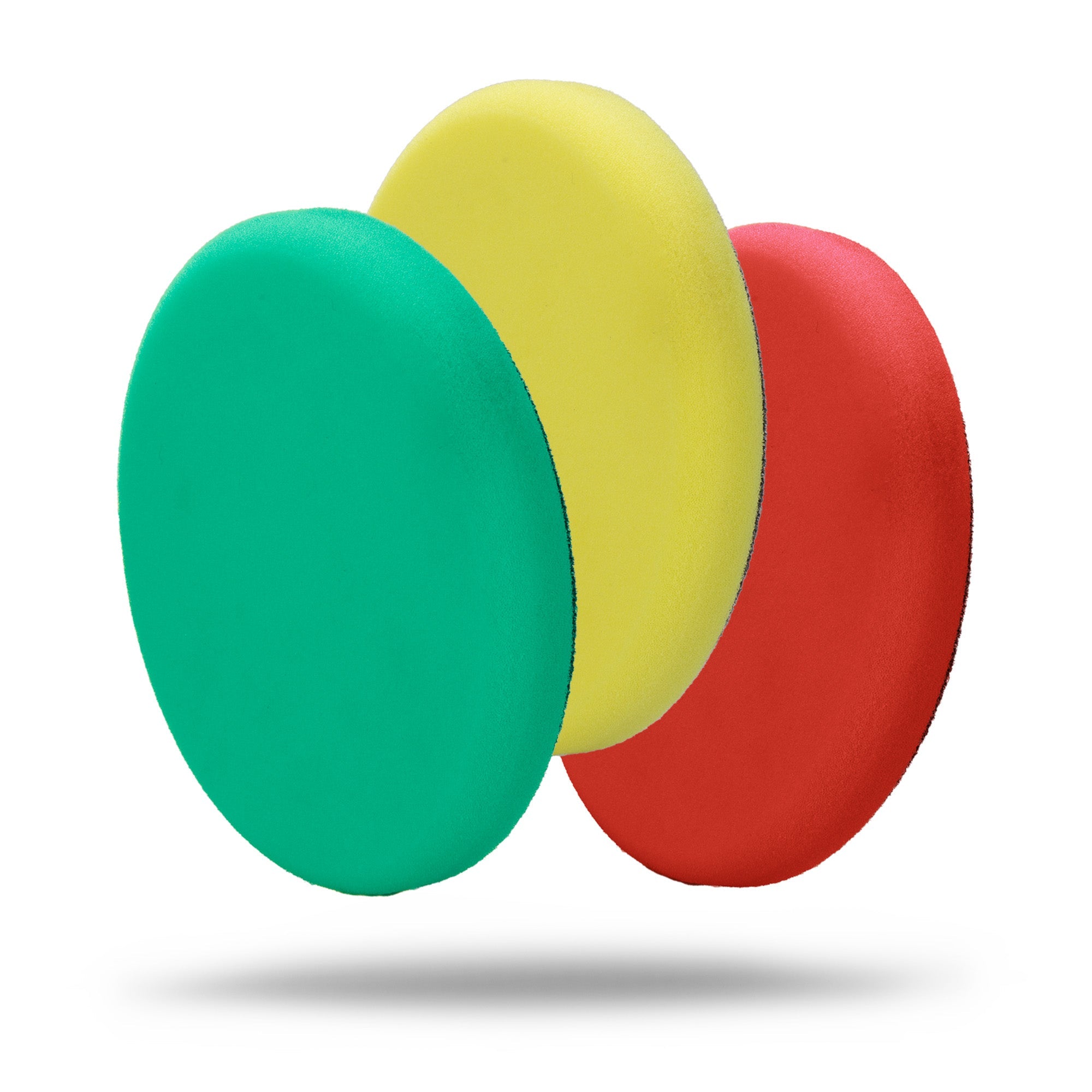 Maxshine Flat Foam Pads - 3in, 5in, 6in - foam polishing pad for paint correction