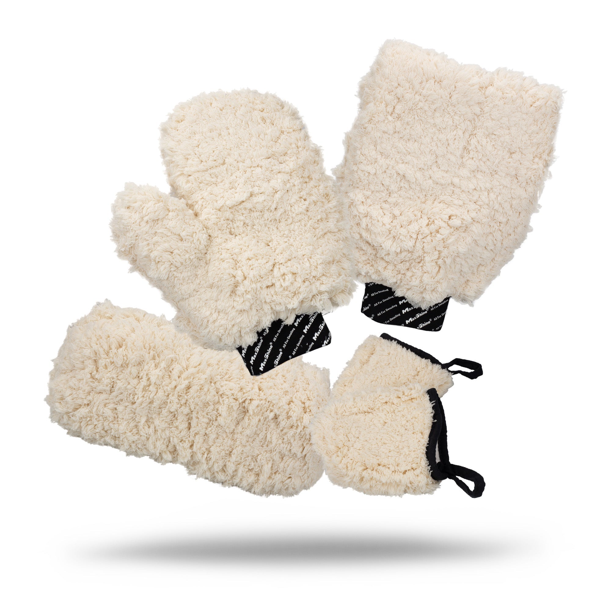 Maxshine Microfiber Wash Mitts - premium car wash shampoo for auto detailing