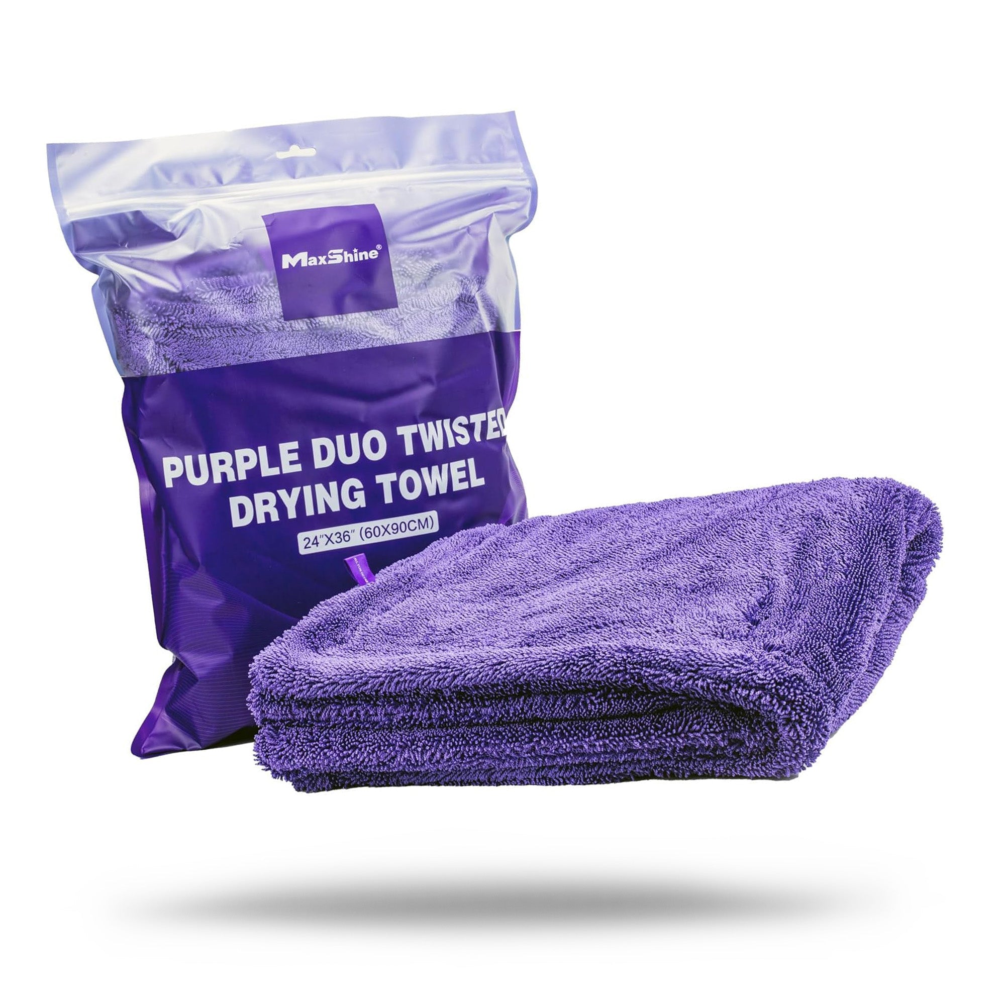Maxshine Microfiber Drying Towels | 1200GSM Duo Twisted Loop Microfiber Drying Towel - ultra-plush microfiber drying towel