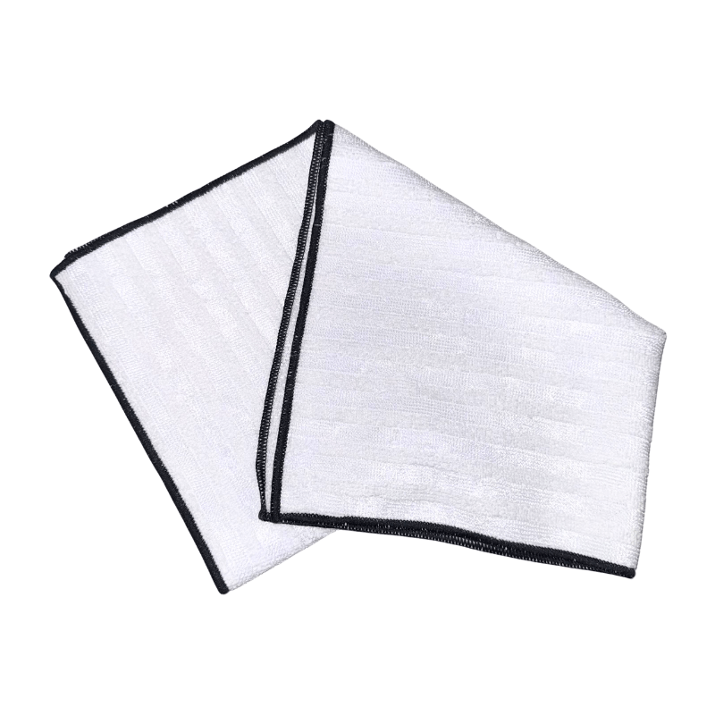 Microfiber Stripe Interior Scrubbing Towels