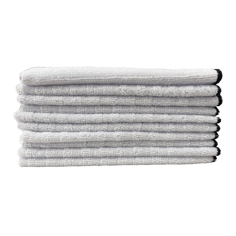 Microfiber Stripe Interior Scrubbing Towels