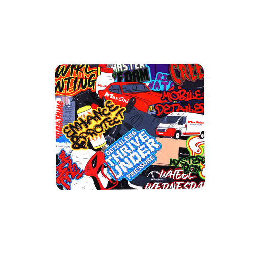Maxshine Mouse Pad The mouse pad is made of rubber material Non-slip Rubber Base – Dense slip-resistant shading can firmly grip the desktop to provide stable
