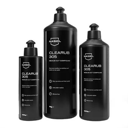 Nasiol CleaRub 305 Medium Cut Compound - 250 g