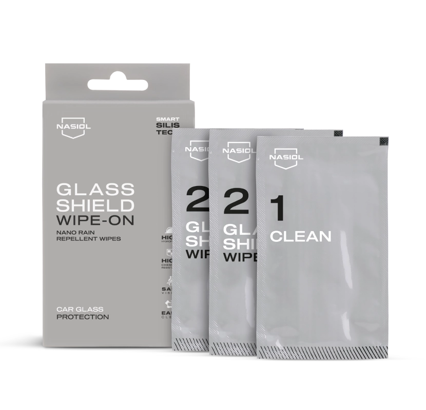 Nasiol GlasShield Wipe-On kit
