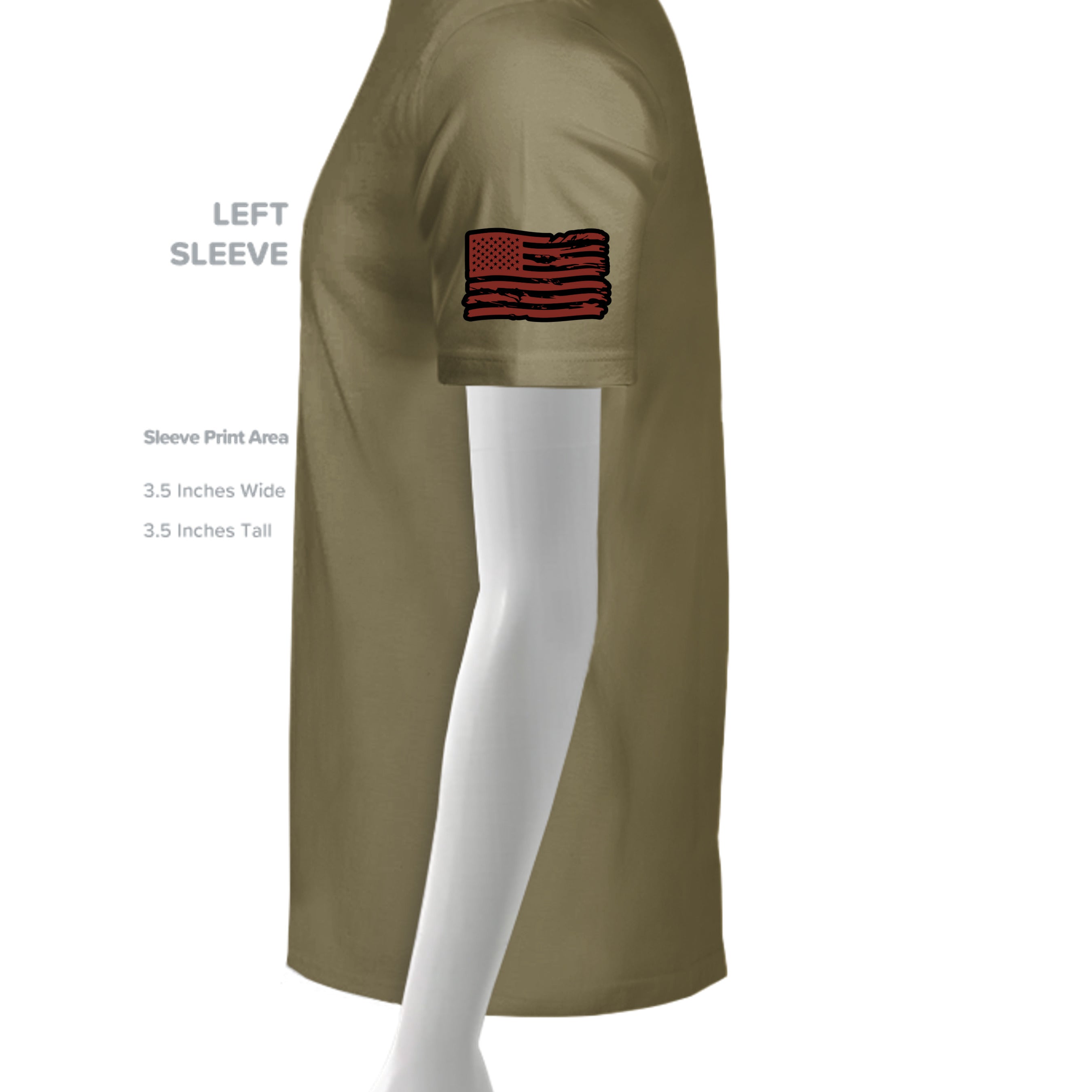 MILITARY GREEN - 3600 - SLEEVE_LEFT