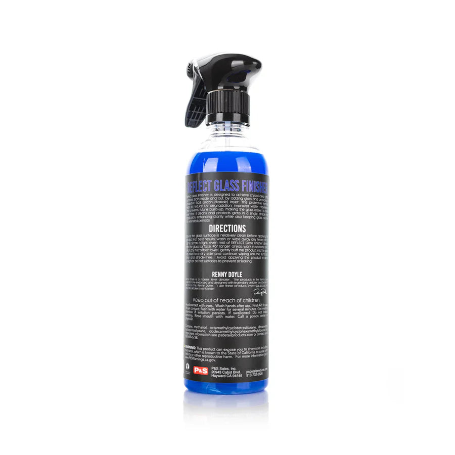 P&S Detailing Products P&S Reflect Glass Finisher SiO₂ product closeup - auto detailing equipment