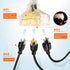 This extension cord reel is constructed of hard impact polypropylene enclosed spring-driven and has slow retraction technology and auto guide system.