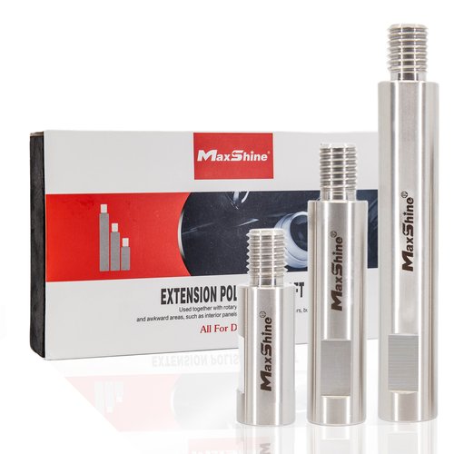 Maxshine Shaft Extension Set for Rotary Polishers - dual-action paint correction polisher