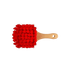 Soft Red Chemical Resistant Brush