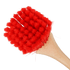 Soft Red Chemical Resistant Brush