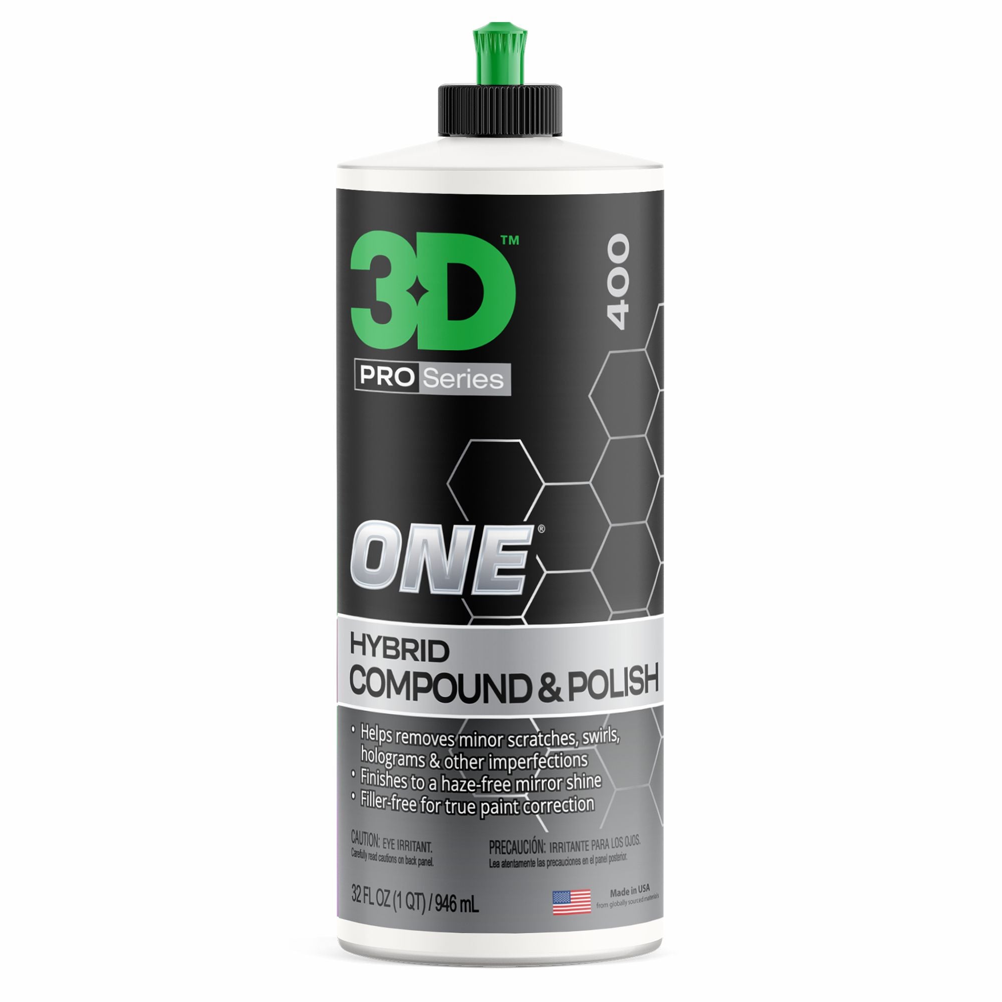 3D ONE Hybrid Compound & Polish 32 oz - manufacturer product image