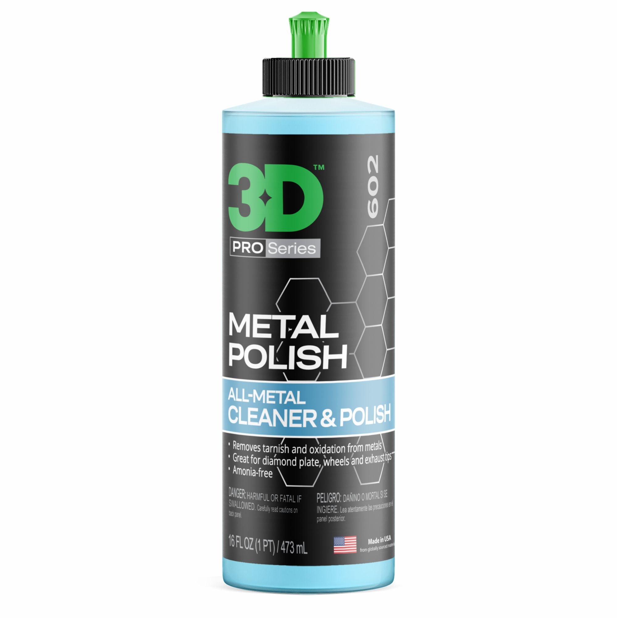 3D Metal Polish 16 oz - manufacturer product image