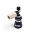That Detail Shop Apex Foam Cannon for pressure washers featuring a sleek black and white design for car detailing.