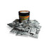 That Detail Shop Bio-Bomb Minis dissolvable cleaning and deodorizing tablets in a black jar with silver foil packets