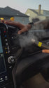 That Detail Shop Bio-Bomb Minis being used to steam clean car air vents. Targeted odor treatment.