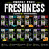 That Detail Shop Bio-Bombs Air Freshener Bars in 12 scents including Bevy Grape, New Car Nectar, Vanilla C.R.E.A.M., Vitamin C, Sugar Plum Daddy, Poppin' Cherry, Squash LLC, Dope Soap, Le Mint, Iced Out, Fresh AF, and Juicy Melons.