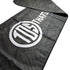That Detail Shop black heavyweight Cooley cooling towel featuring a white TDS logo and repeating pattern.