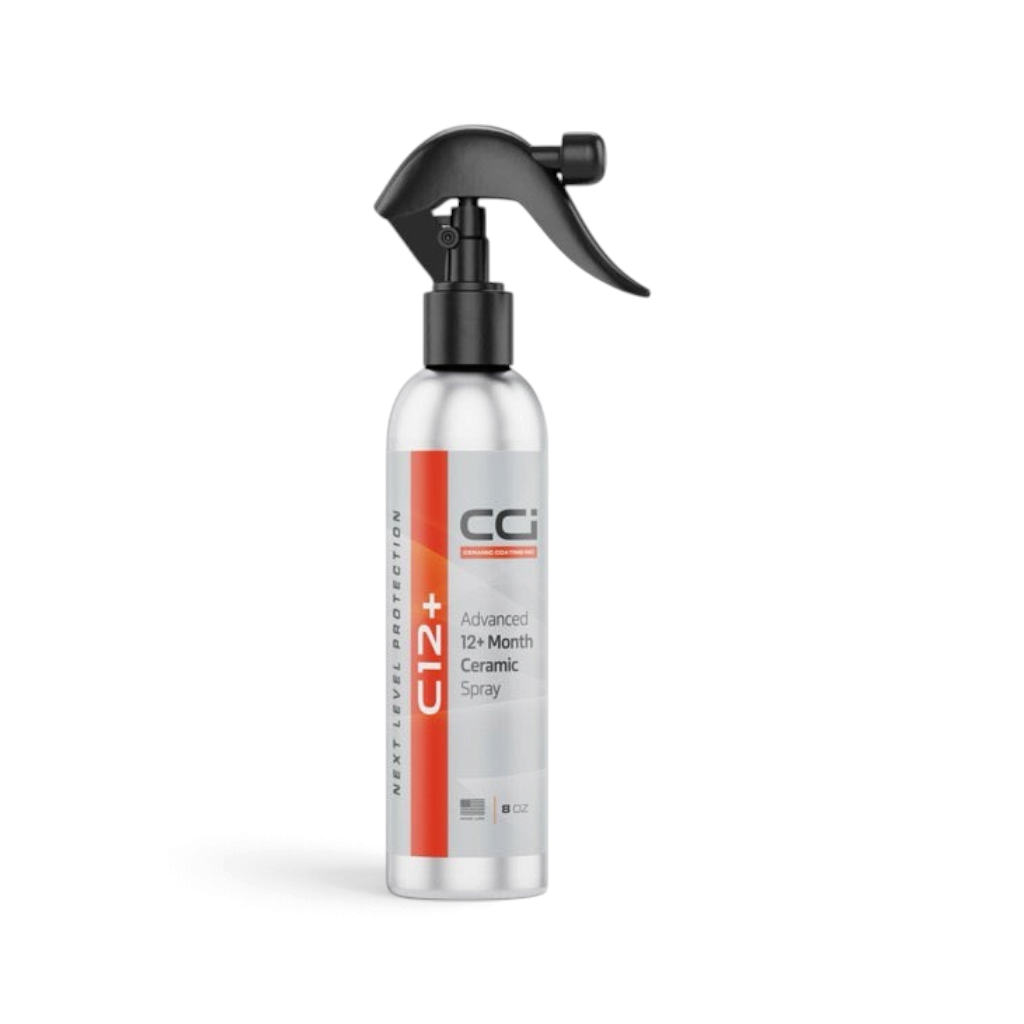 That Detail Shop CCI C12+ ceramic coating spray bottle in 8 oz size for automotive paint protection and gloss.