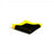 That Detail Shop black and yellow microfiber clay towel with advanced polymerized rubber surface for paint decontamination.