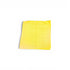 That Detail Shop yellow 12x12 inch clay towel with advanced polymerized rubber surface and microfiber backing for paint decontamination.