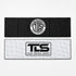 That Detail Shop Cooley cooling towels in black heavyweight and white lightweight versions with branded logos.