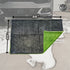 That Detail Shop 20x30 inch green and grey dual twisted-loop microfiber drying towel