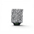 That Detail Shop high-pile microfiber wash mitt in black and white with green logo, features elastic cuff for secure fit.