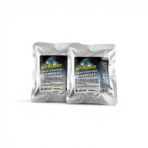 That Detail Shop Bio-Bombs Odor Control Granules sachets for vehicles and enclosed spaces.