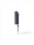That Detail Shop TDS PHB pet hair brush with grey silicone bristles and white handle for removing pet hair from fabric.