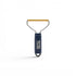 That Detail Shop blue pet hair rake with metal tines for removing embedded hair from carpet and upholstery.