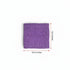 That Detail Shop purple microfiber utility towel, 260 GSM, 16x16 inches, stitched edges for car detailing.