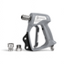 That Detail Shop stubby pressure washer gun in grey with 360-degree swivel and two metal quick-connect fittings.