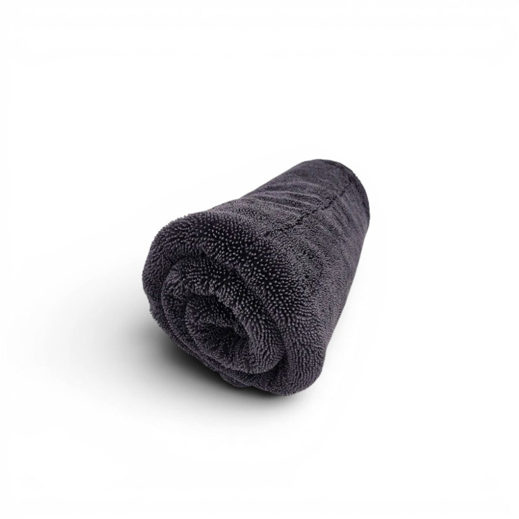 That Detail Shop TDS 1600 DT dark grey 20x30 inch dual twisted-loop microfiber drying towel