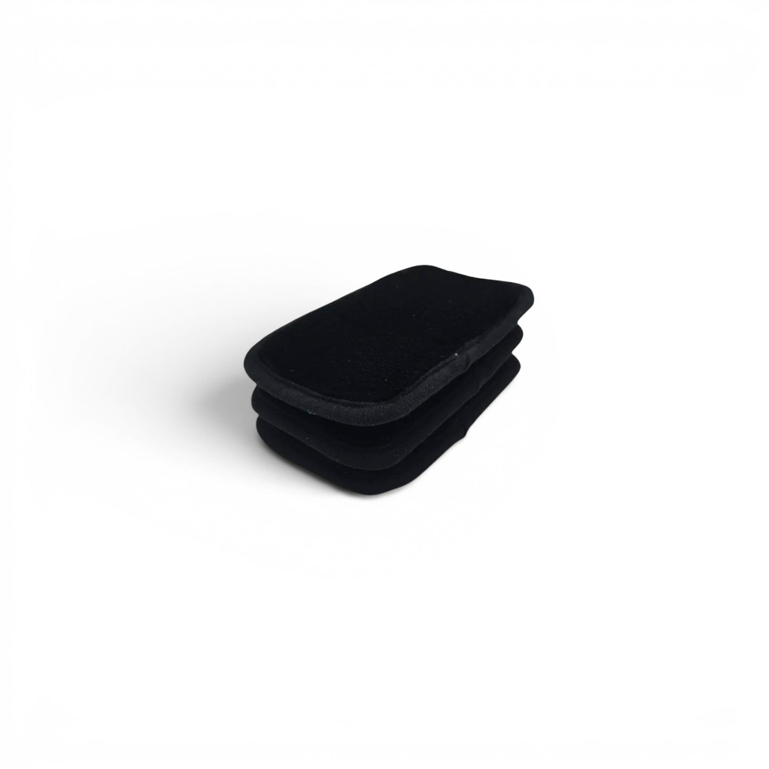 That Detail Shop TDS Scrubby interior cleaning sponge, black with blue loop, dual-sided nylon brush
