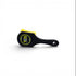 That Detail Shop black tire brush with yellow bristles and a logo on the head.