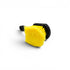 That Detail Shop yellow and black wheel brush for cleaning brake dust and road grime from wheels and tires.