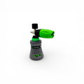 That Detail Shop Apex Foam Cannon with grey bottle, green nozzle, and black adjuster. Features a 1L capacity and brass fittings.