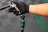 Close-up of an installed ULTRA Air Swivel connecting an air tool and hose.