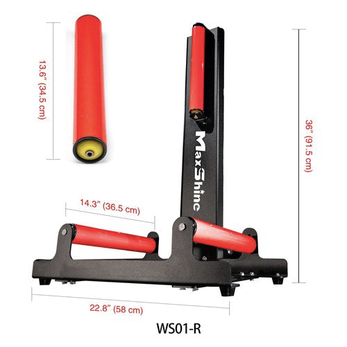 Maxshine Wheel Stand Tire Roller - detail shot 13